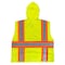 2W International Hi-Vis Hooded Safety Vest M Class 2 H Back, , Zipper 6 Pockets, 1 Mic Tab HM7048C-2 - alternate 2
